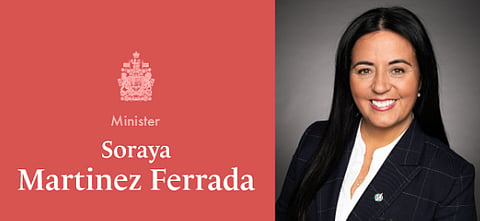 Tourism Minister Soraya Martinez Ferrada