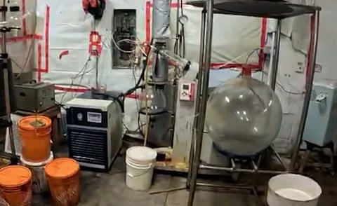 WATCH: ALERT and RCMP dismantle major fentanyl superlab in rural Alberta