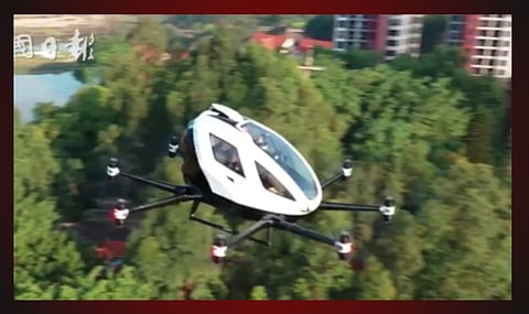 WATCH: Automated 'flying taxis' operate between Guangzhou, Dubai