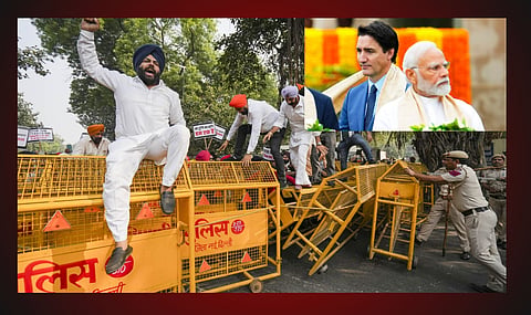 Justin Trudeau, Narendra Modi