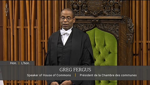 Speaker Greg Fergus