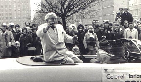Many American celebrities talk about moving to Canada when they don't like an election result. One who did make the move was 'Colonel' Harland Sanders of Kentucky Fried Chicken fame, who spent the last years of his life living in MIssissauga