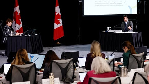 Justin Trudeau testifies at Commission on Foreign Interference October 15