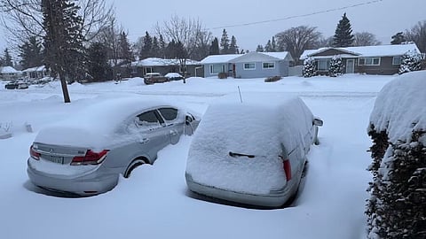 Saskatchewan Snowstorm November 24, 2024