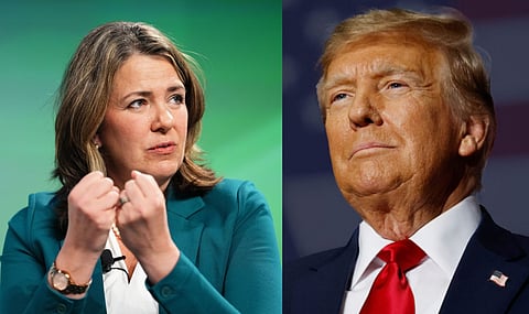 Alberta Premier Danielle Smith, President-elect Donald Trump