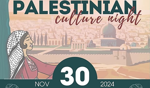 Palestinian Cultural Night Saskatoon Nov 30 2024
