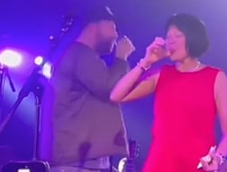 Toronto Mayor Olivia Chow appears to shoot alcohol at a nightclub-type event.