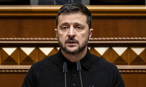 Ukraine's President Volodymyr Zelenskyy says he is open to a ceasefire with Russia.