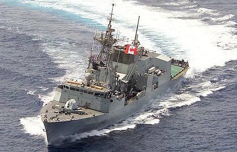'Halifax' class frigate of the Royal Canadian Navy... Columnist John Thomson talks to retired admiral Mark Norman, former Commander of the Royal Canadian Navy, then vice-Chief of the Defence Staff, about future directions for the navy