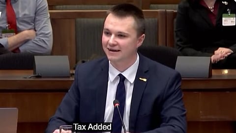 Canadian Taxpayers Federation (CTF) Atlantic Director Devin Drover