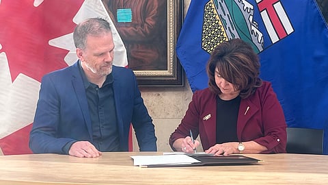 Mark Holland and Adriana LaGrange signed a a $162 million bilateral agreement to improve access for various drugs for rare diseases and to improve access to existing ones, early access, and screening. 