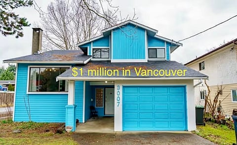 A $1 million home in the Vancouver area