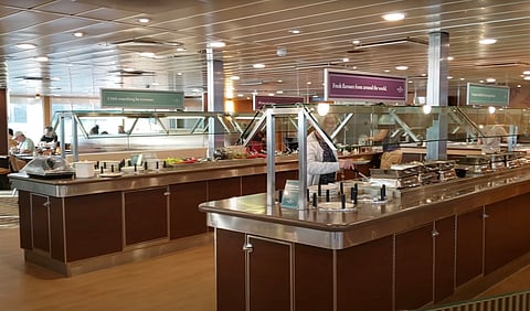 BC Ferries buffet