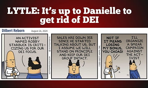 LYTLE: It's up to Danielle to get rid of DEI