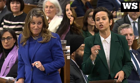 Finance Minister Chrystia Freeland, aggressively questioned by Conservative deputy leader Melissa Lantsman. As columnist Franco Terrazzano points out, Freeland has no answers to why the Trudeau Liberals continue to run massive deficits