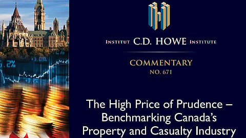 A new C.D. Howe commentary explores how Canadian insurance costs more relative to the economy than that of many other countries