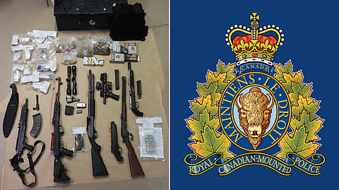 Drug and firearm bust in Prince George