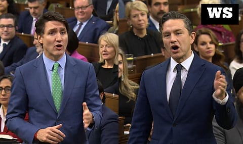 Prime Minister Justin Trudeau told Question Period on Wednesday Conservative leader Pierre Poilievre is responsible for breaking Canada.