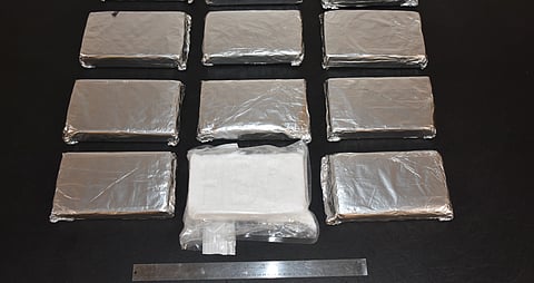 B.C. man arrested at Calgary airport with 12 kgs. of cocaine