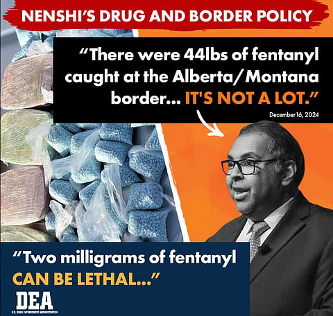 UCP criticizes Nenshi over border security and drug crisis comments