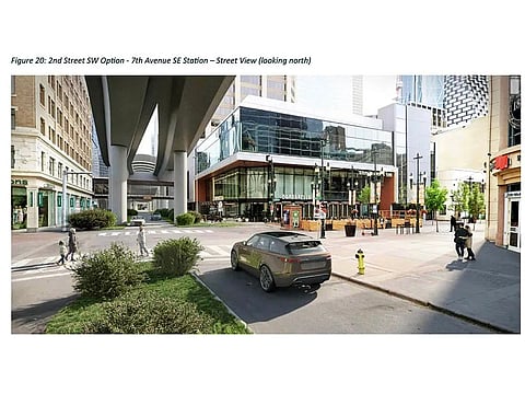 AI image of elevated Green Line track 