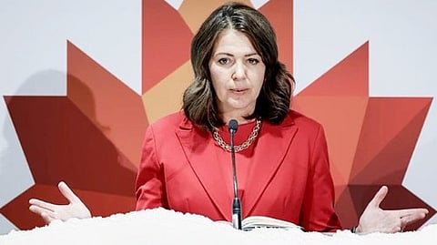 Alberta Premier Danielle Smith 