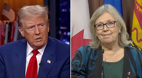 Donald Trump and Elizabeth May