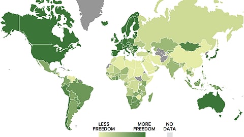 The Fraser Institute and Cato Institute ranked countries for freedom