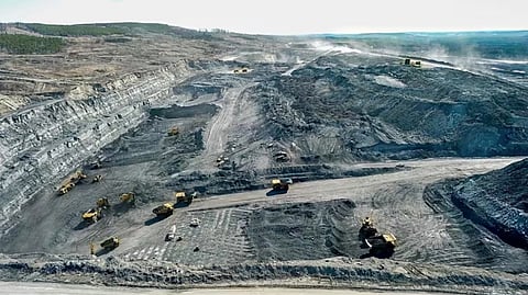 The Vista mine near Hinton