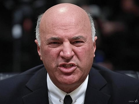 A rendering of Canadian businessman Kevin O'Leary