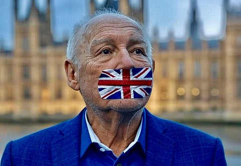 A rendering of a British man 