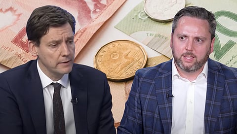 David Eby and Gavin Dew