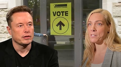 Elon Musk and Pascale St-Onge