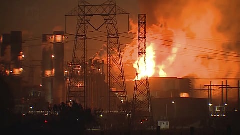 California Moss Landing lithium-ion battery plant explodes into flames