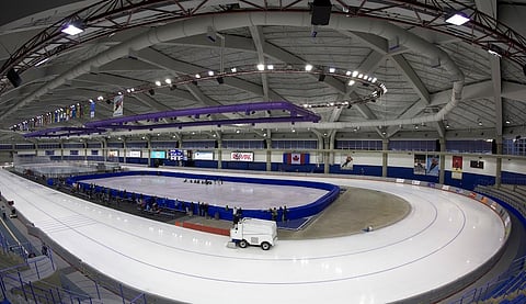 Calgary’s Olympic Oval was the first indoor facility of it’s kind in the world and is in need of repair.