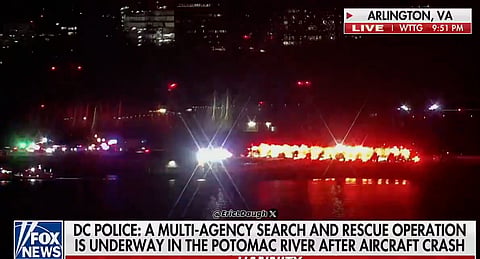  FAA says Blackhawk helicopter collided with an American Airlines CRJ-700 jet