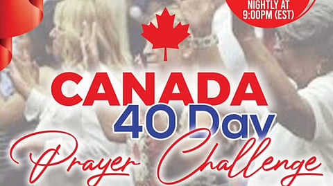 A nightly online national prayer meeting will continue until March 10, 2025