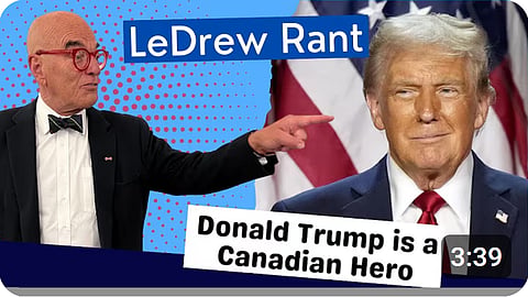 Stephen LeDrew thinks President Donald Trump did more to unify Canada than Prime Minister Trudeau