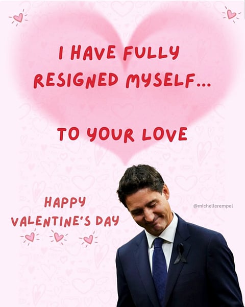 Michelle Rempel Garner Valentine's Day card