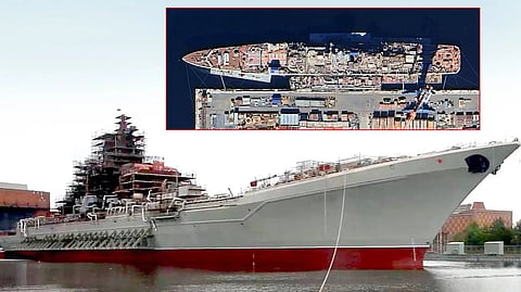 Preparing for service in the Arctic is the (now) nuclear-powered Russian missile cruiser Admiral Nakhimov. Writer Capt. Barry Sheehy (retd.) comments that both China and Russia are ramping up their military deployments in the Arctic, which is driving President Donald J. Trump's interest in a forward position in Canada.