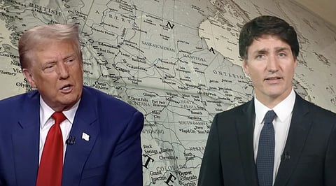 Donald Trump and Justin Trudeau are putting 25% tariffs on goods from their counterpart's country