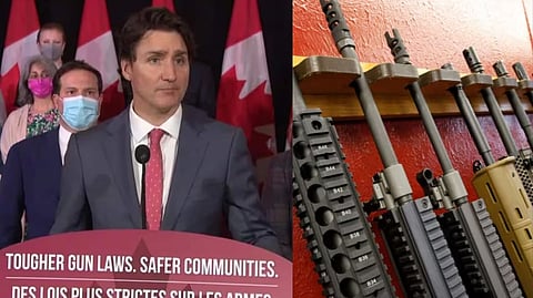 Trudeau Liberals add 179 guns to banned firearms list, just as we're trying to get tough with the US. What's the message here?