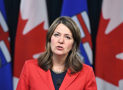 Alberta Premier Danielle Smith 