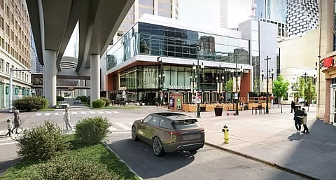 Proposed Green Line elevated track 