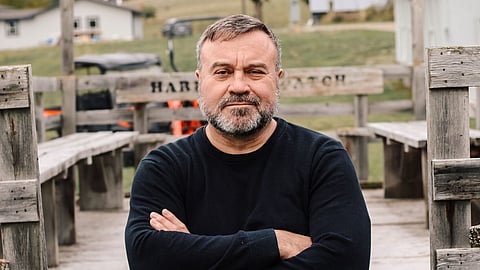 Steve Harpur, CEO of Progressive Planet. His company will receive almost $6 million tax dollars to help develop low-carbon cement in BC