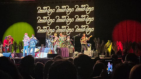The Beach Boys played Calgary, March 25th, at Canada Olympic Park