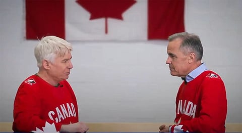Mike Myers, Mark Carney 