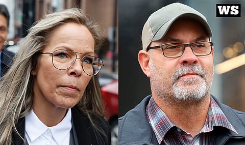 Freedom Convoy Organizers Tamara Lich and Chris Barber arrive in Ottawa court for a verdict in the longest mischief trial in Canadian history. 