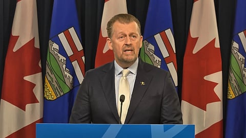 Minister of Public Safety and Emergency Services Mike Ellis 