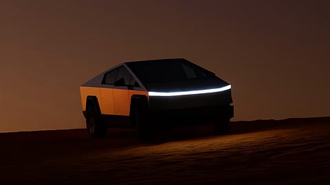 Cybertruck in the Desert